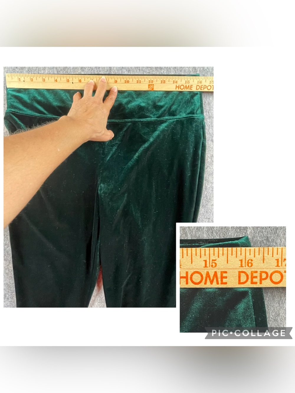 INC Int'l Concepts Emerald Velvet Chic Elegant Holiday Fun Wrap Blazer Pant Set - Picture 15 of 16